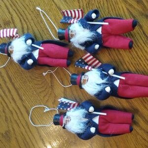 Bethany Lowe Uncle Sam Ornaments